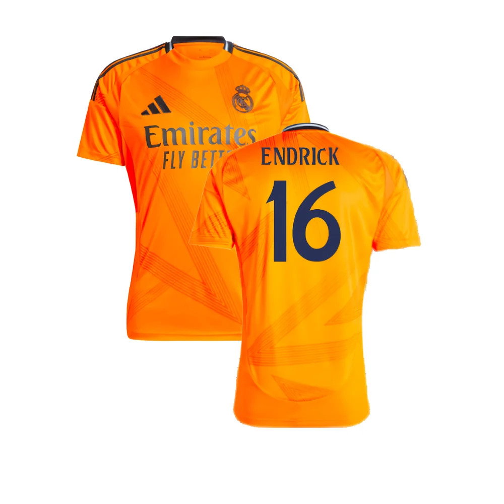 2024-2025 Real Madrid Away Shirt (Endrick 16)_0
