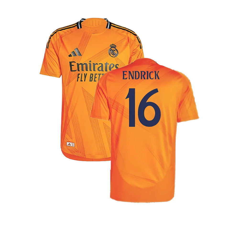 2024-2025 Real Madrid Authentic Away Shirt (Endrick 16)_0