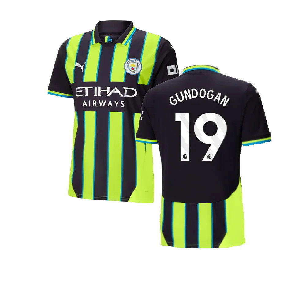 2024-2025 Man City Away Shirt (Gundogan 19)_0