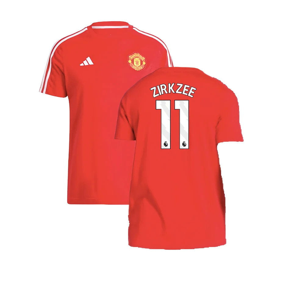 2024-2025 Man Utd DNA Tee (Red) (Zirkzee 11)_0