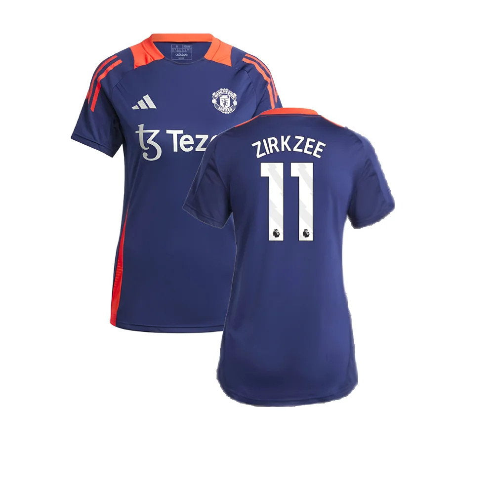 2024-2025 Man Utd Training Jersey (Night Indigo) - Womens (Zirkzee 11)_0