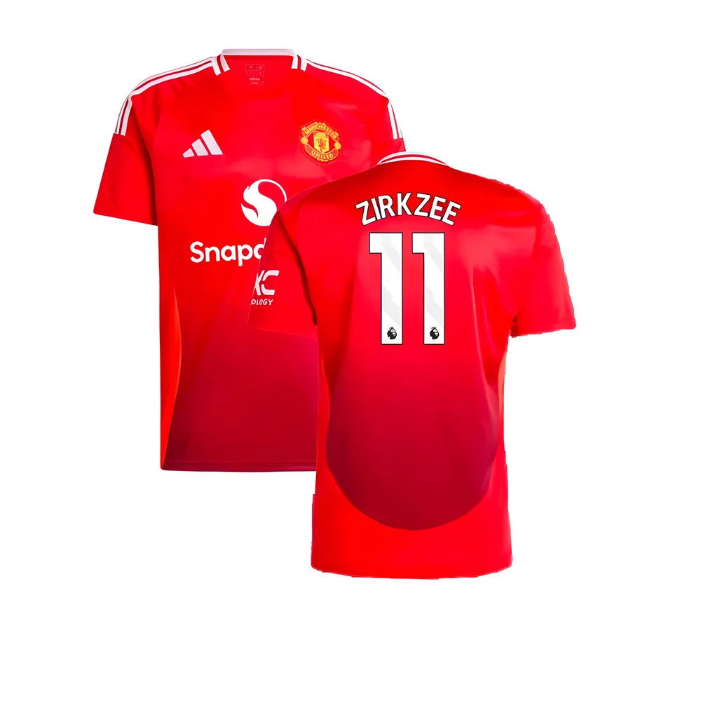 2024-2025 Man Utd Home Shirt (Zirkzee 11)_0