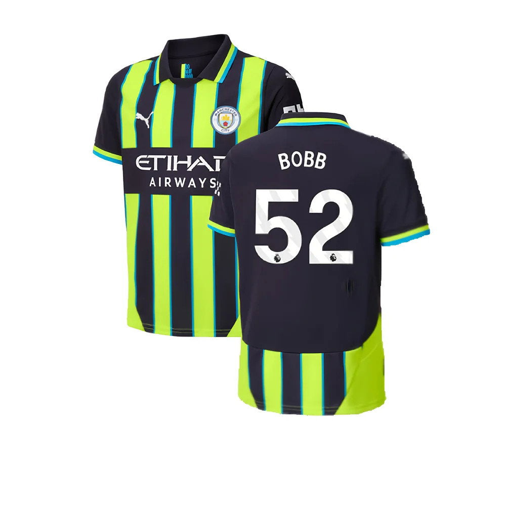 2024-2025 Man City Away Shirt (Kids) (Bobb 52)_0