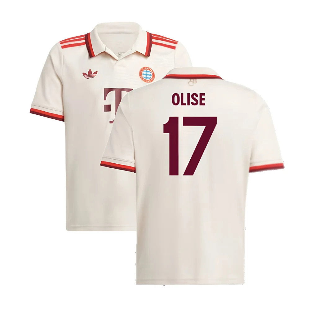 2024-2025 Bayern Munich Third Shirt (Kids) (Olise 17)_0