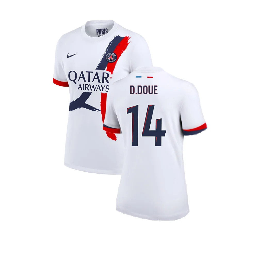 2024-2025 PSG Away Shirt (Womens) (D.Doue 14)_0