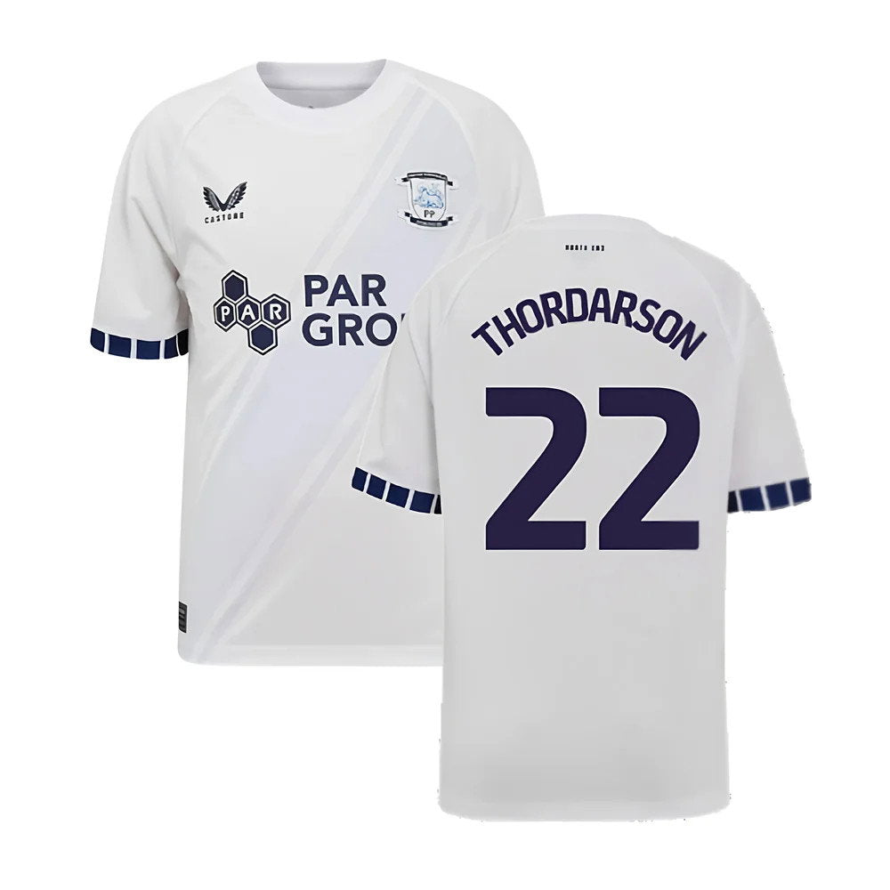 2024-2025 Preston North End Home Shirt (Kids) (Thordarson 22)_0