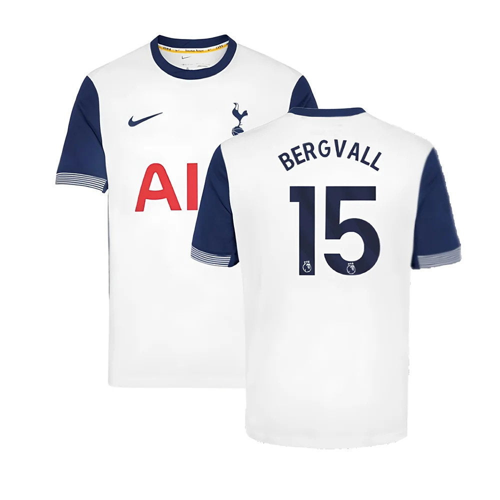 2024-2025 Tottenham Hotspur Home Shirt (Bergvall 15)_0