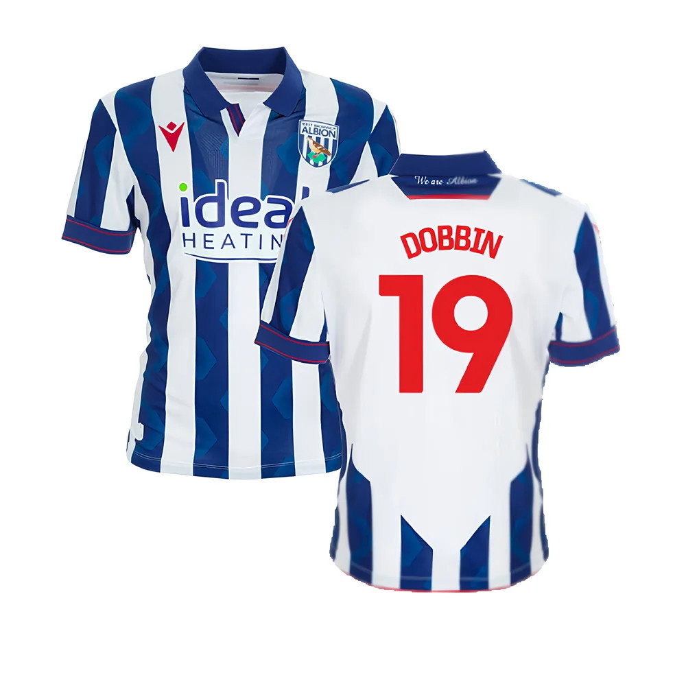 2024-2025 West Brom WBA Home Shirt (Dobbin 19)_0
