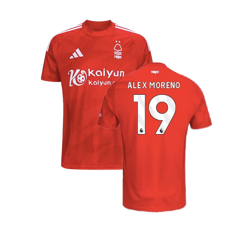 2024-2025 Nottingham Forest Home Shirt (Alex Moreno 19)_0