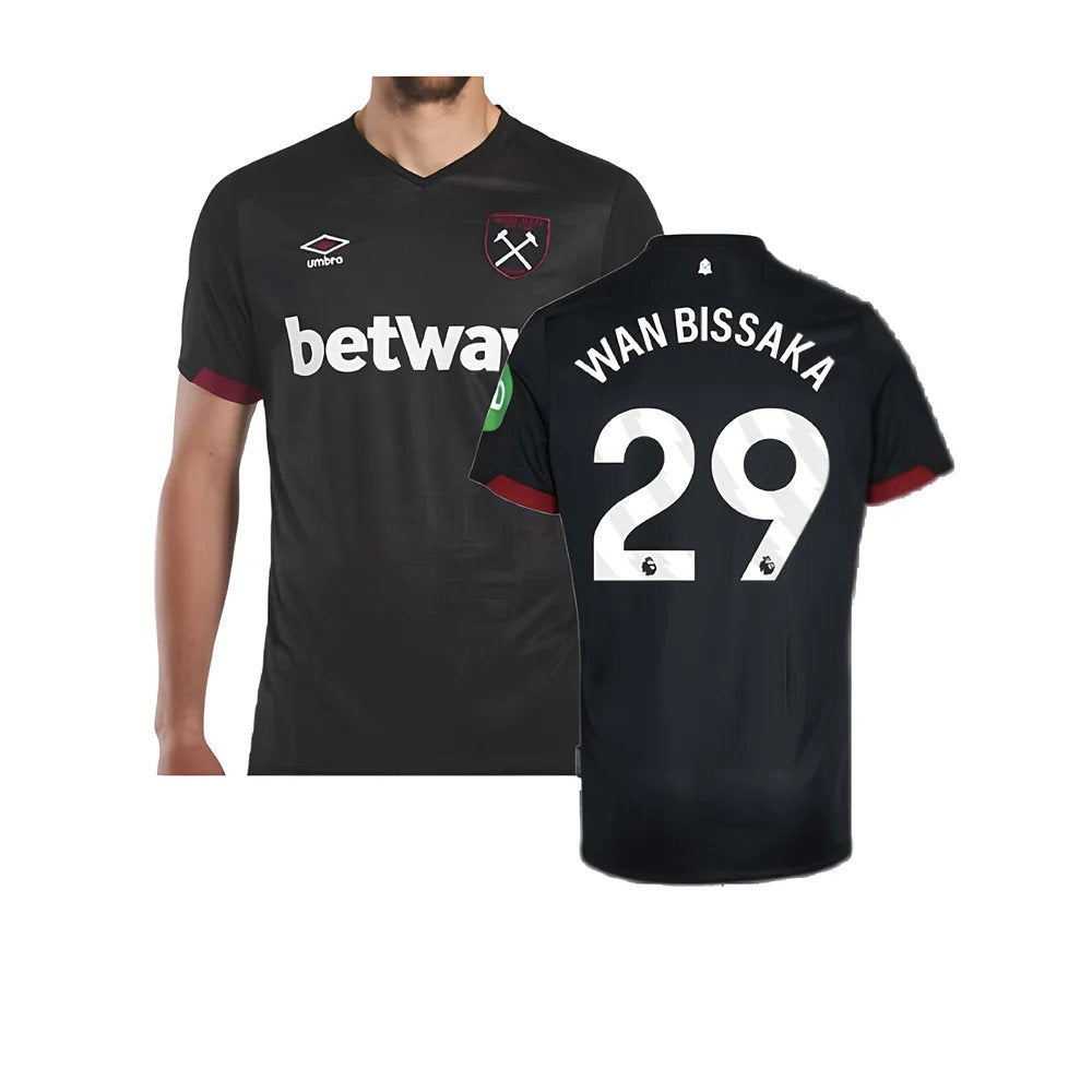 2024-2025 West Ham Away Shirt (Wan Bissaka 29)_0