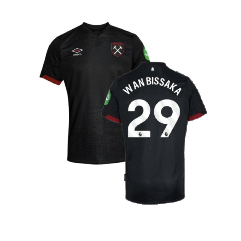 2024-2025 West Ham Away Shirt (Kids) (Wan Bissaka 29)_0