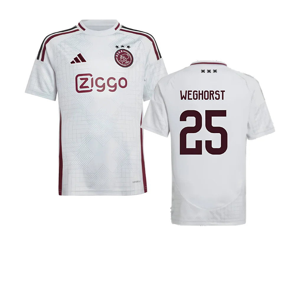 2024-2025 Ajax Third Shirt (Kids) (Weghorst 25)_0