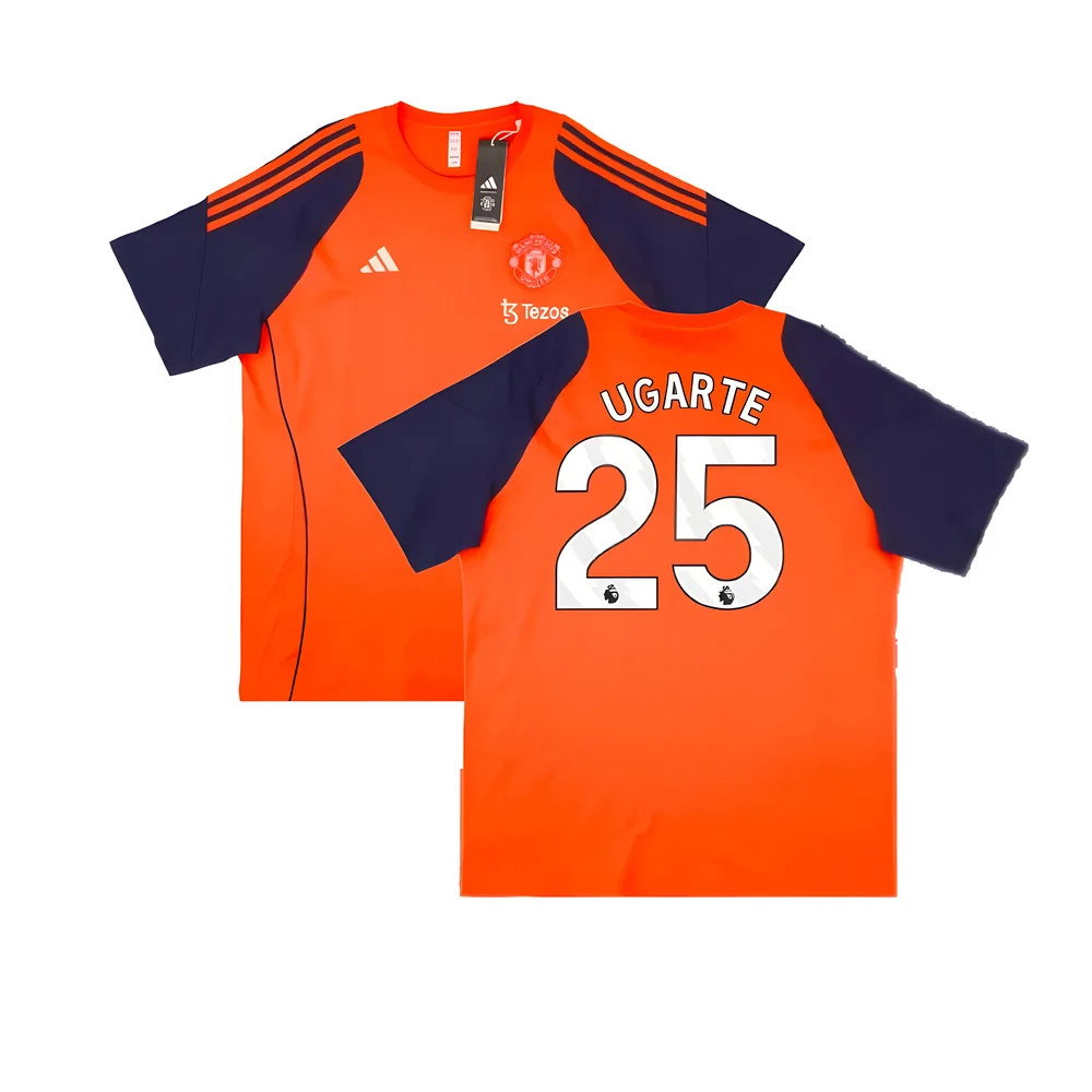 2024-2025 Man Utd Training Tee (Red) (Ugarte 25)_0