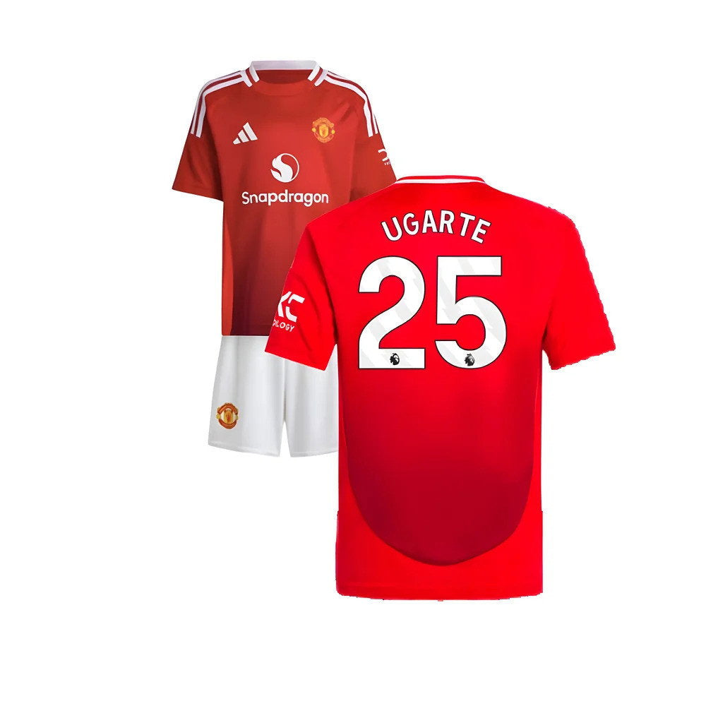 2024-2025 Man Utd Home Mini Kit (Ugarte 25)_0