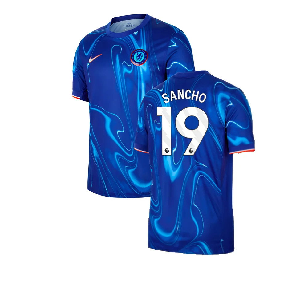 2024-2025 Chelsea Home Shirt (Sancho 19)_0
