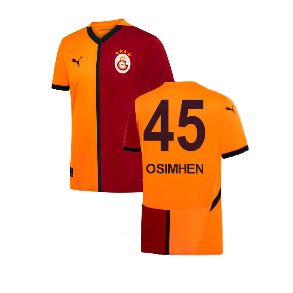 2024-2025 Galatasaray Home Shirt (Osimhen 45)_0