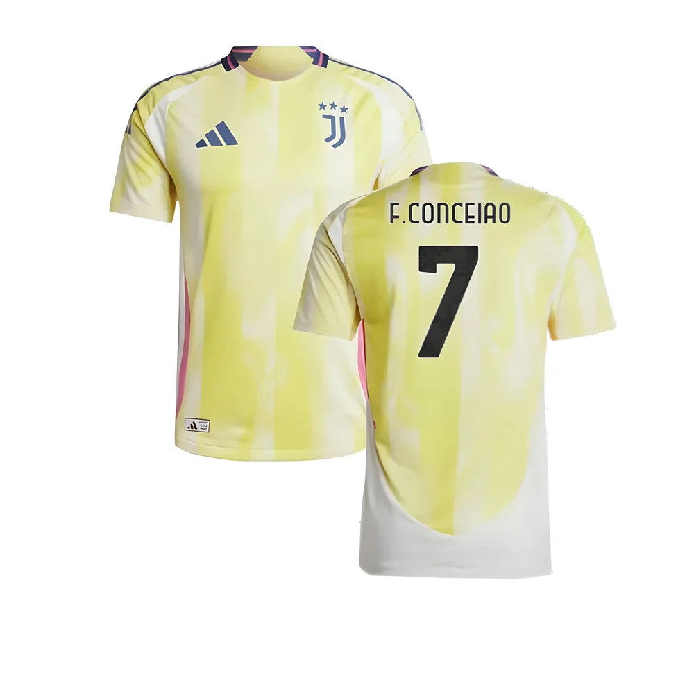 2024-2025 Juventus Authentic Away Shirt (F.Conceiao 7)_0