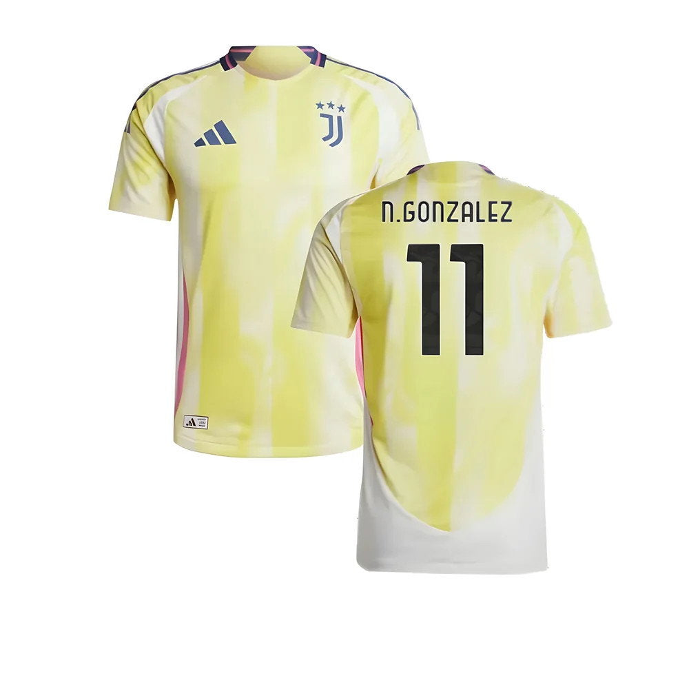 2024-2025 Juventus Authentic Away Shirt (N.Gonzalez 11)_0