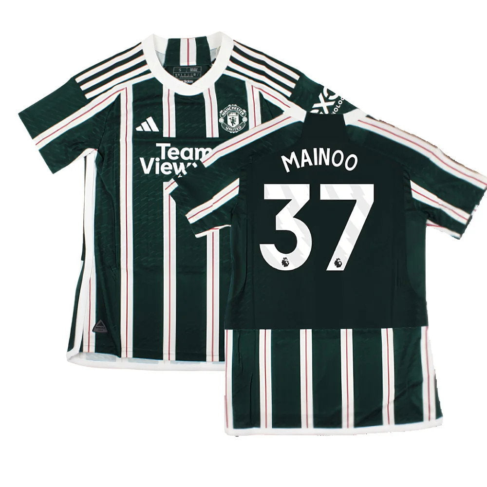 2023-2024 Man Utd Authentic Away Shirt (Ladies) (Mainoo 37)_0