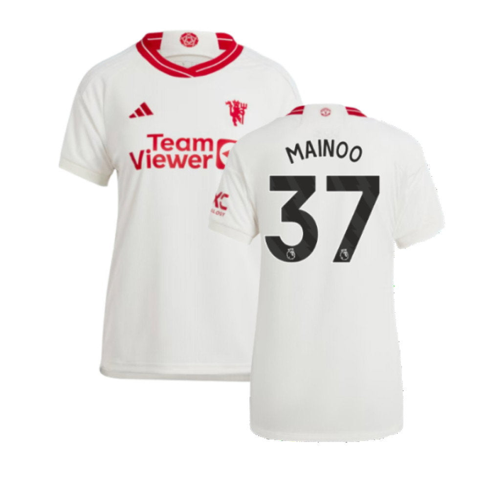2023-2024 Man Utd Third Shirt (Ladies) (Mainoo 37)_0