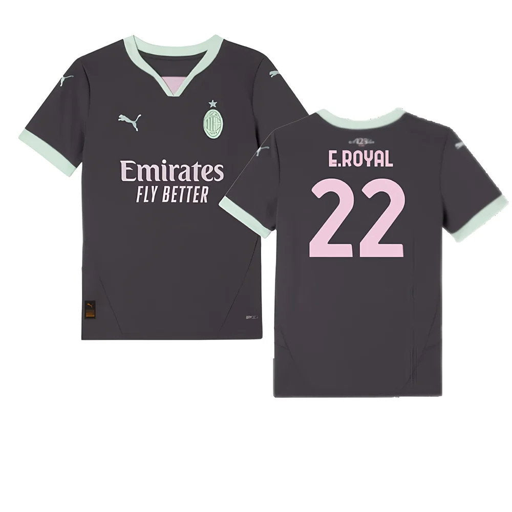 2024-2025 AC Milan Third Shirt (Kids) (E.Royal 22)_0