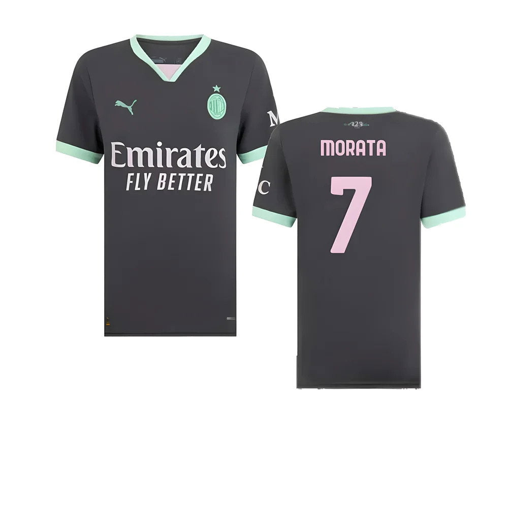2024-2025 AC Milan Third Shirt (Womens) (Morata 7)_0