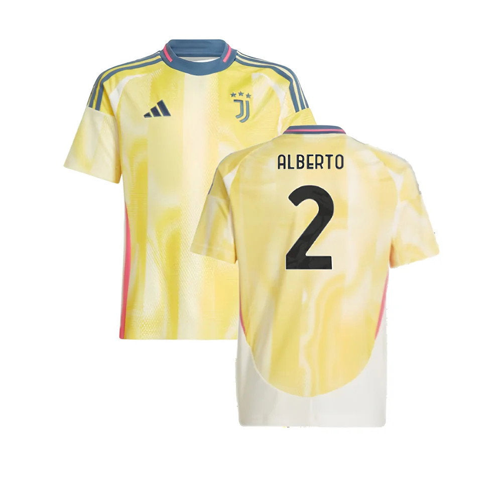2024-2025 Juventus Away Shirt (Kids) (Alberto 2)_0