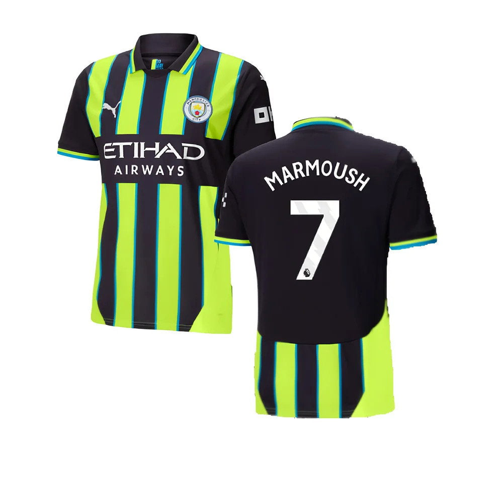 2024-2025 Man City Away Shirt (Marmoush 7)_0