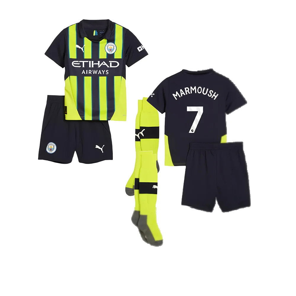 2024-2025 Man City Away Mini Kit (Marmoush 7)_0