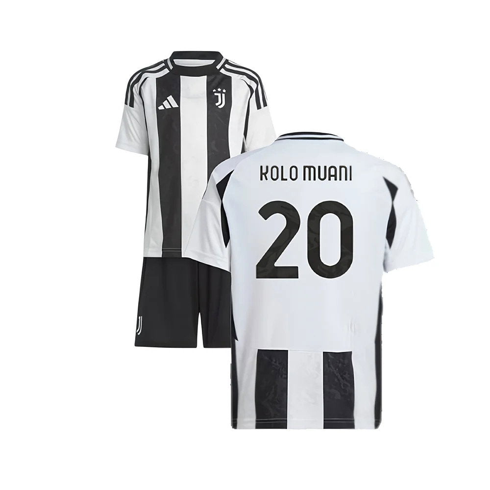 2024-2025 Juventus Home Mini Kit (Kolo Muani 20)_0