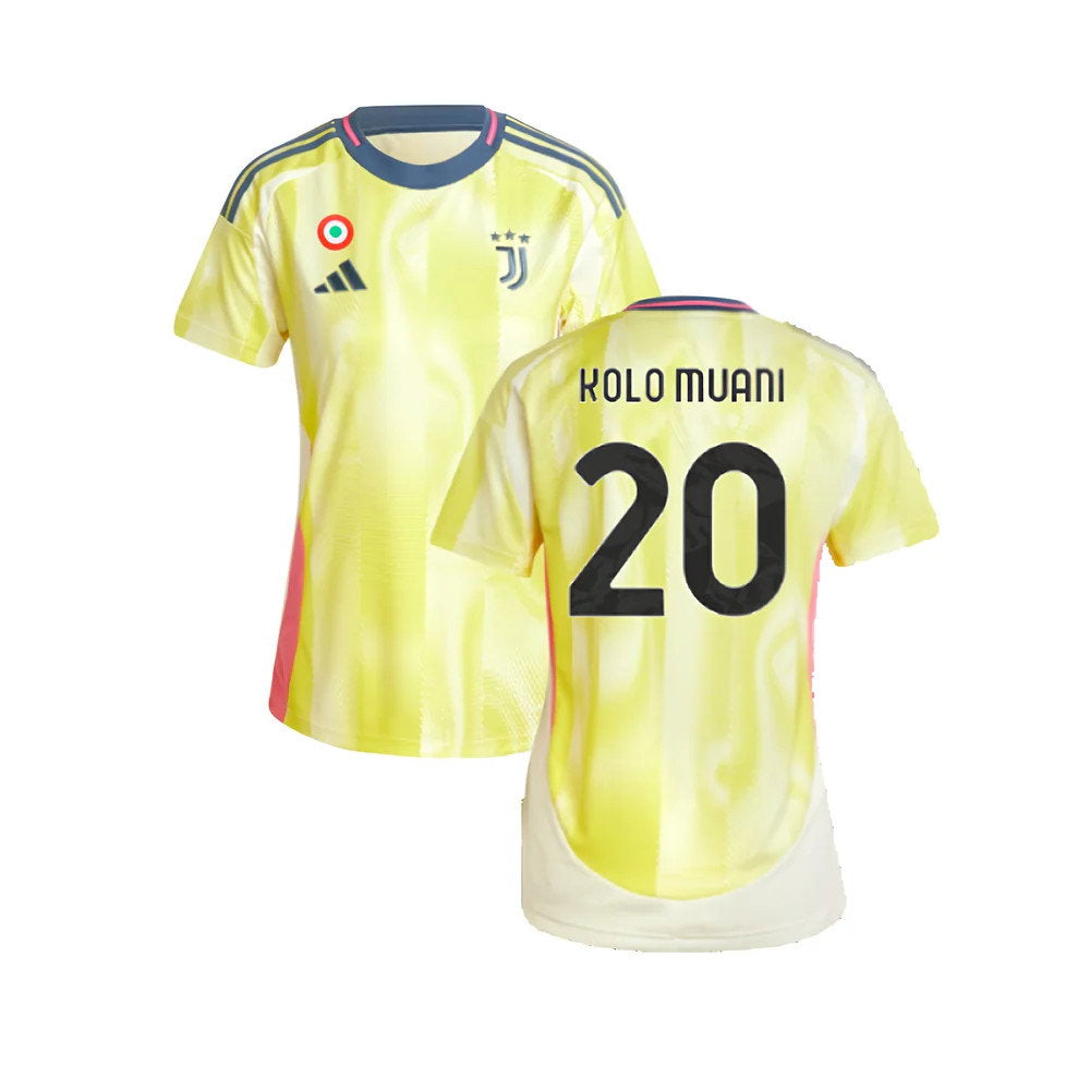 2024-2025 Juventus Away Shirt (Womens) (Kolo Muani 20)_0