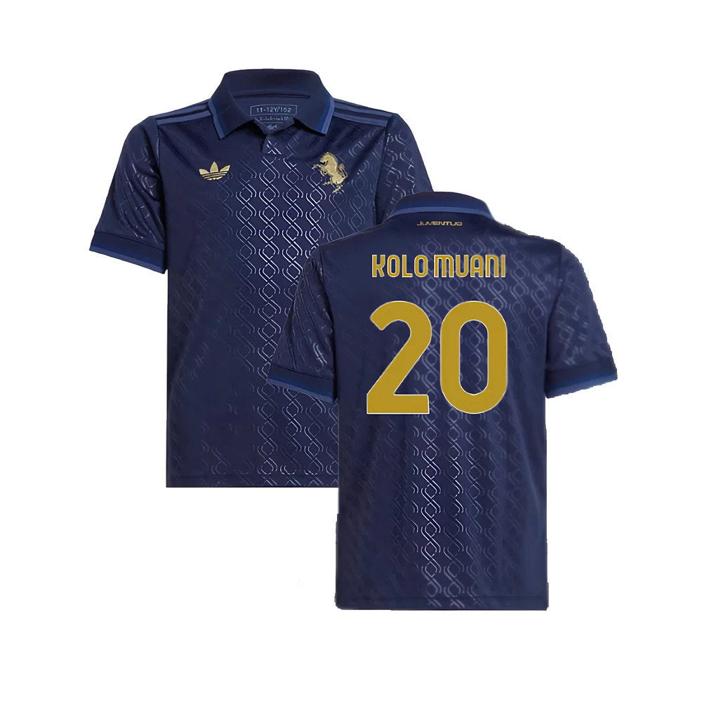 2024-2025 Juventus Third Shirt (Kids) (Kolo Muani 20)_0