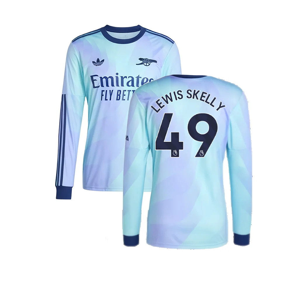 2024-2025 Arsenal Long Sleeve Third Shirt (Lewis Skelly 49)_0