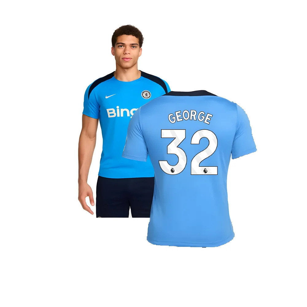 2024-2025 Chelsea Strike Dri-FIT Knit Shirt (Light Photo Blue) (George 32)_0