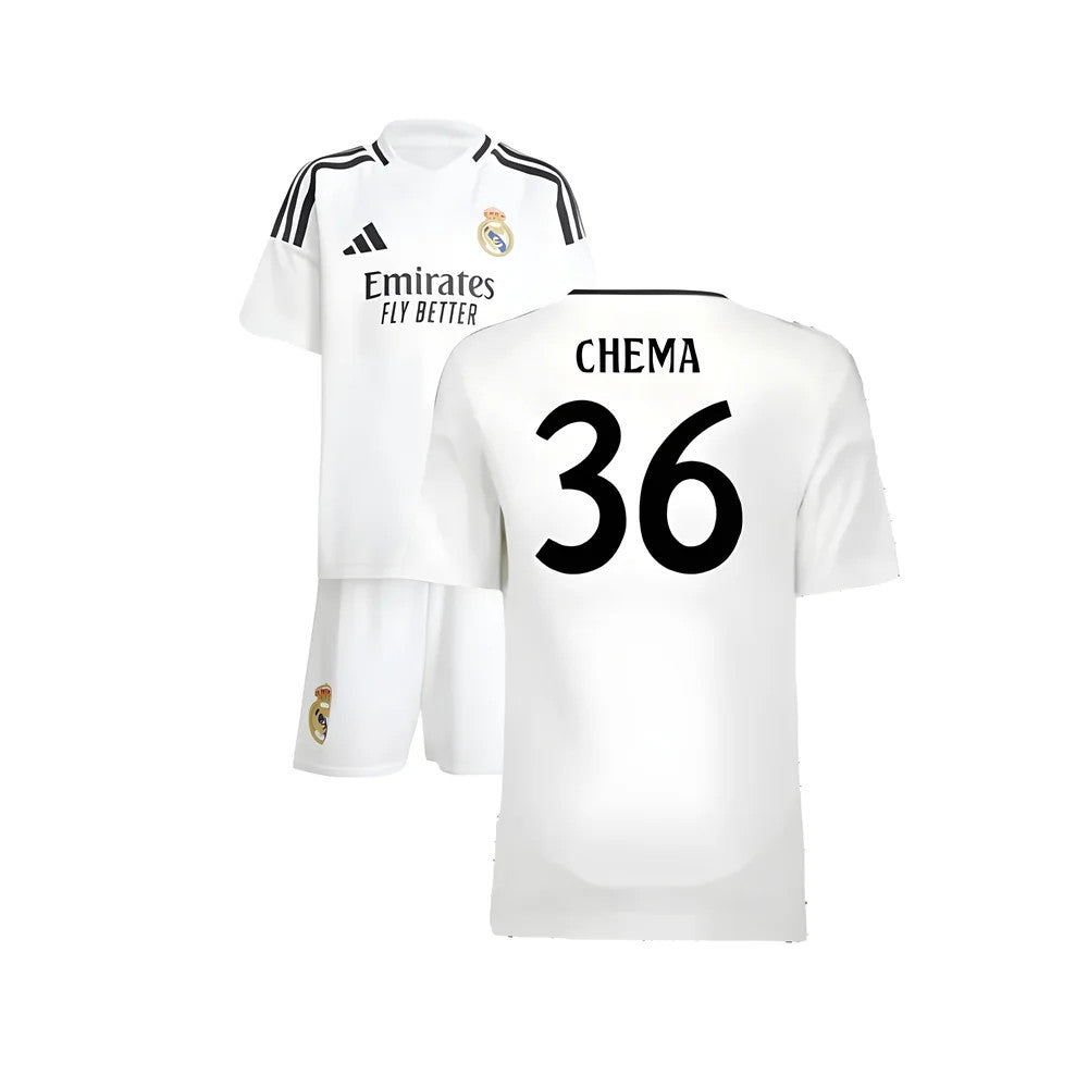 2024-2025 Real Madrid Home Mini Kit (Chema 36)_0