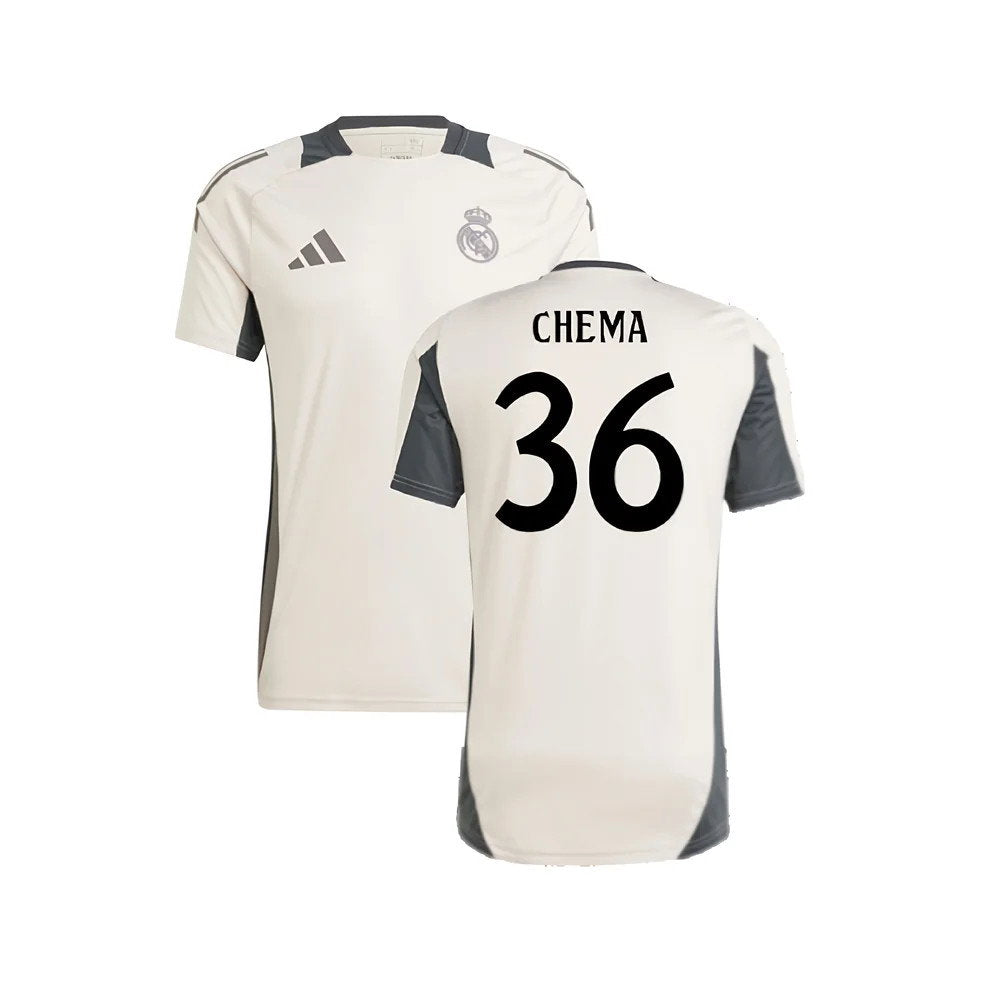 2024-2025 Real Madrid EU Training Jersey (Putty Mauve) (Chema 36)_0