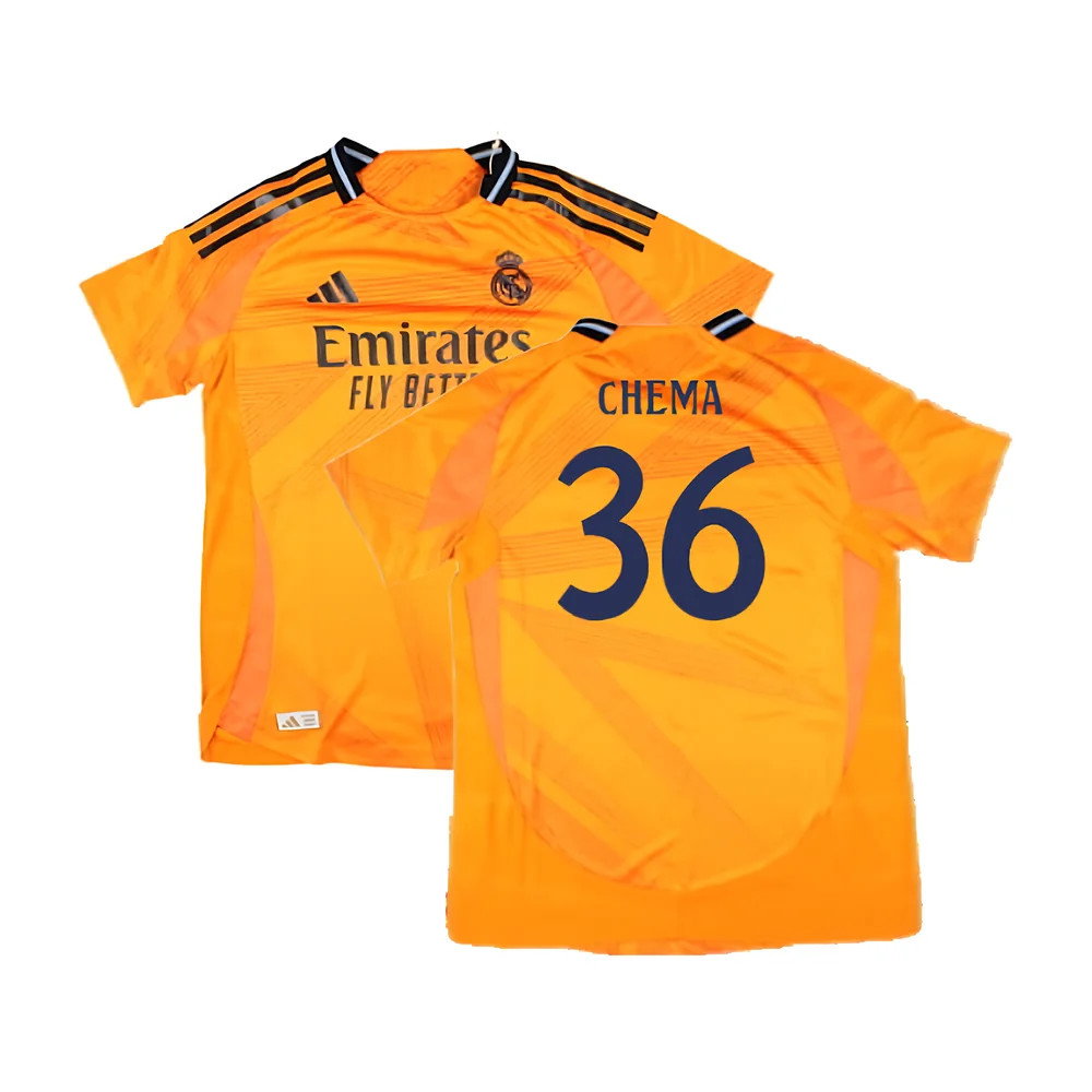 2024-2025 Real Madrid Authentic Away Shirt (Womens) (Chema 36)_0