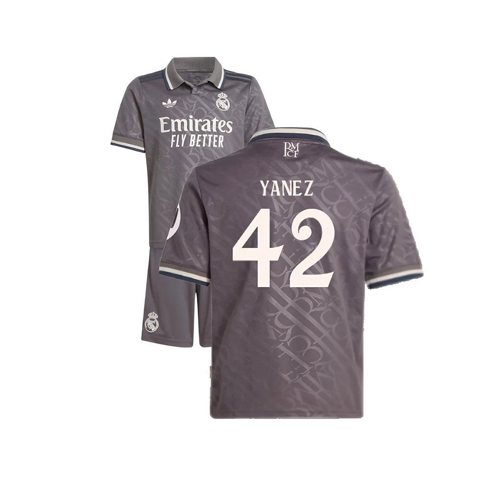 2024-2025 Real Madrid Third Youth Kit (Yanez 42)_0