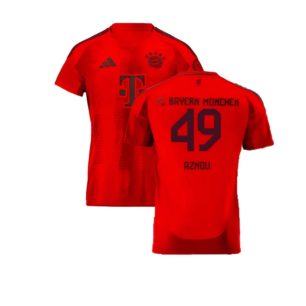 2024-2025 Bayern Munich Home Shirt (Kids) (Aznou 49)_0