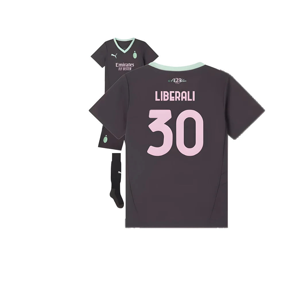 2024-2025 AC Milan Third Mini Kit (Liberali 30)_0