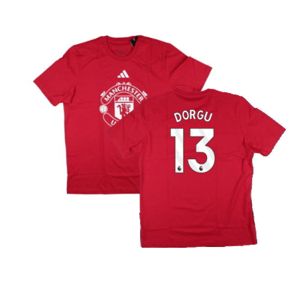 2024-2025 Man Utd DNA Graphic Tee (Red) (Dorgu 13)_0