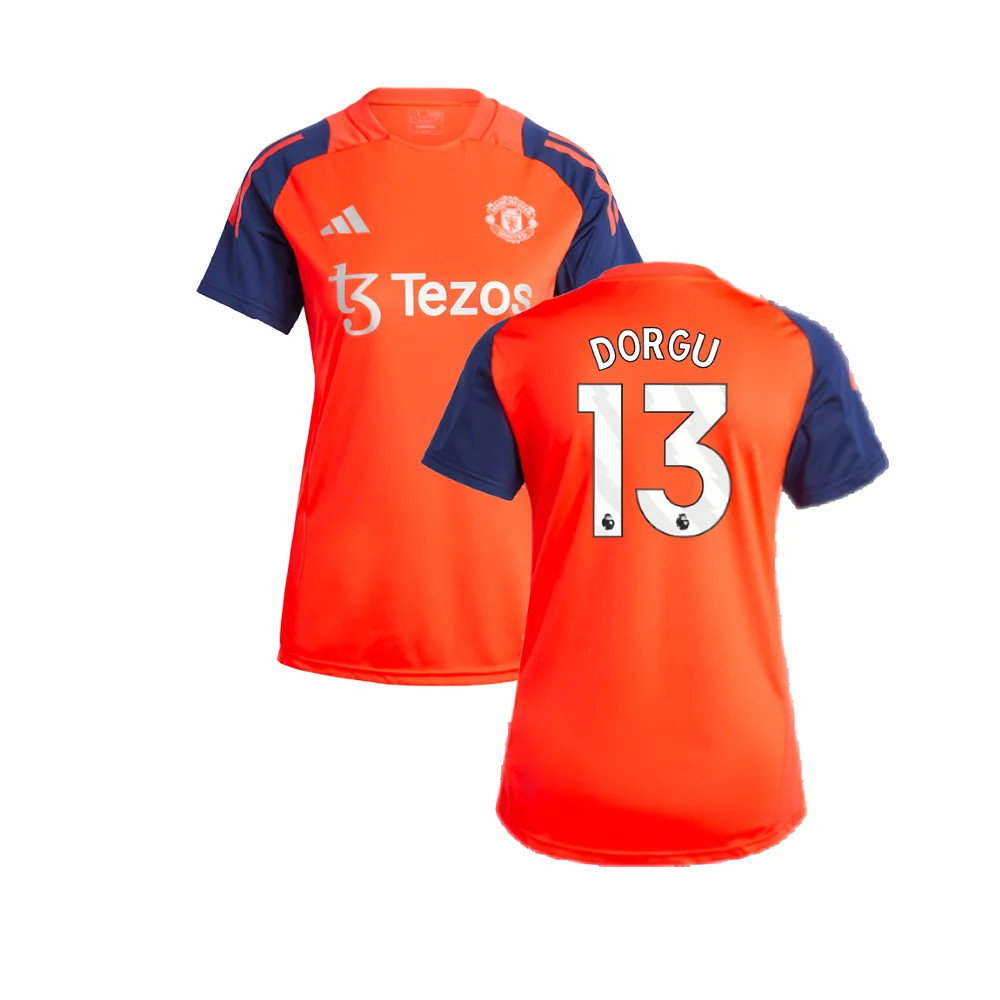 2024-2025 Man Utd Training Jersey (Red) - Womens (Dorgu 13)_0