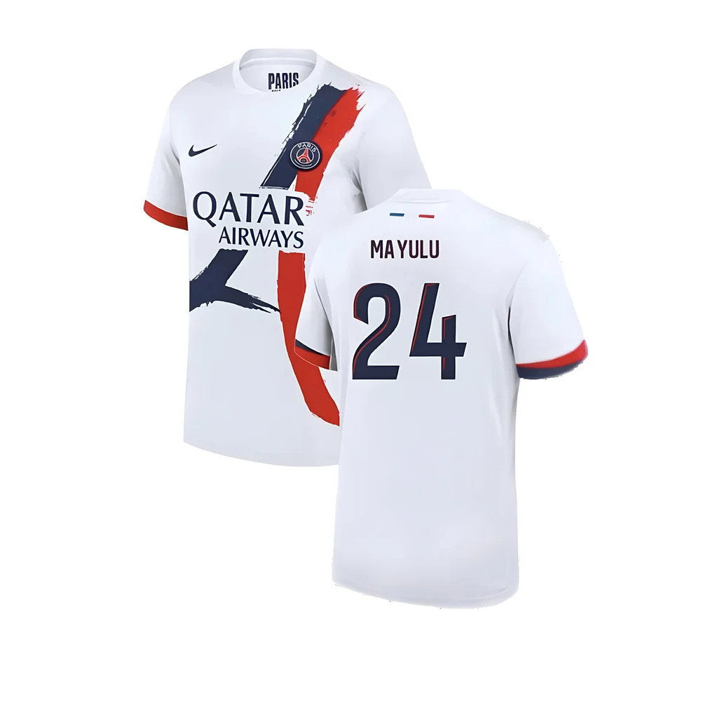 2024-2025 PSG Away Shirt (Mayulu 24)_0