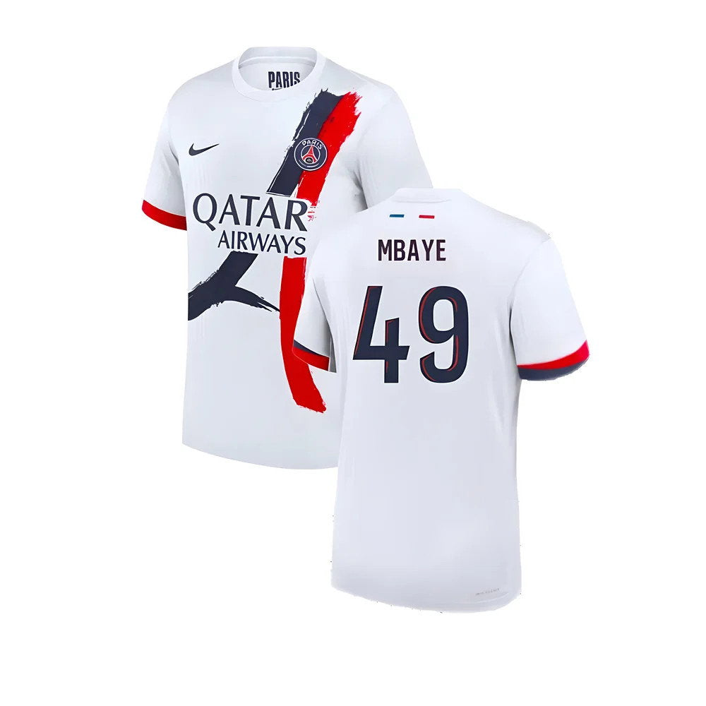 2024-2025 PSG Away Authentic Dri-ADV Shirt (Mbaye 49)_0