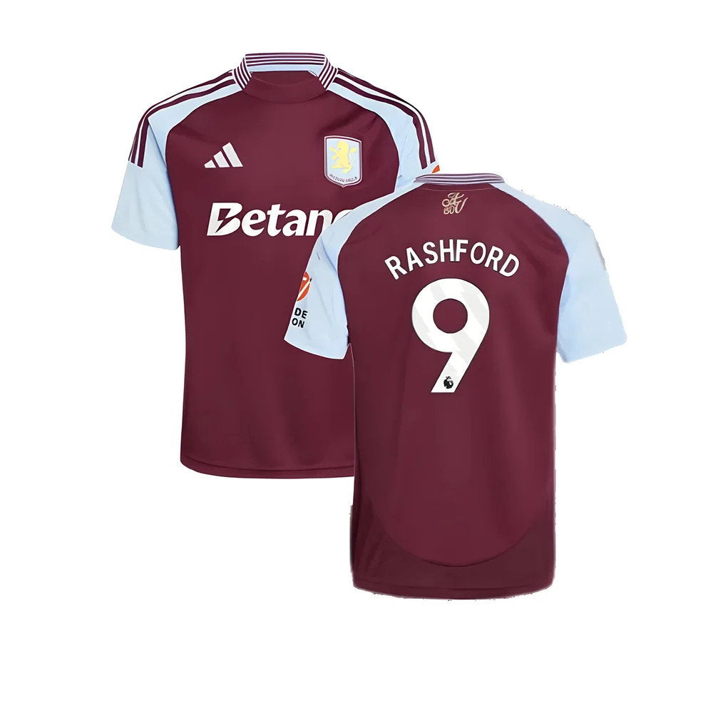 2024-2025 Aston Villa Home Shirt (Rashford 9)_0