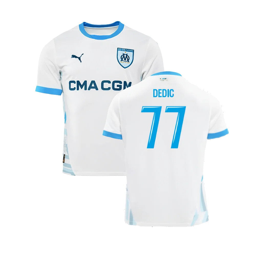 2024-2025 Marseille Home Shirt (Womens) (Dedic 77)_0