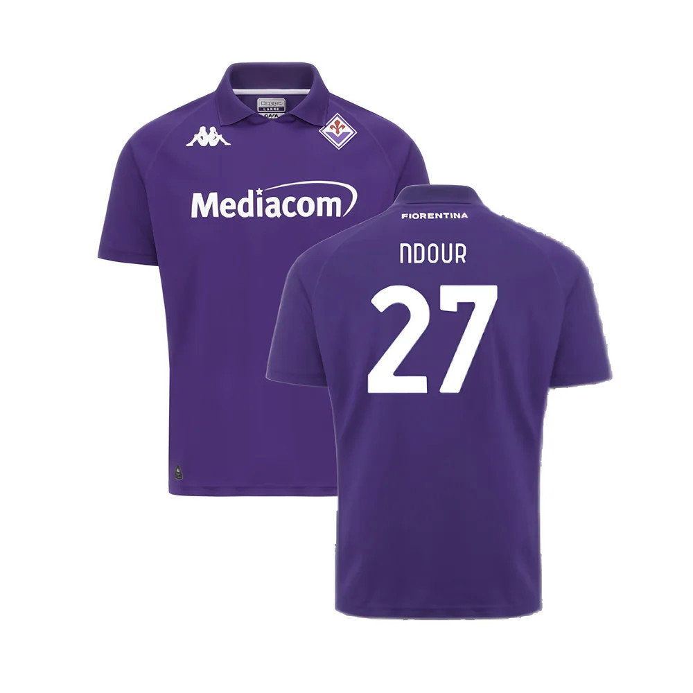 2024-2025 Fiorentina Home Shirt (Ndour 27)_0