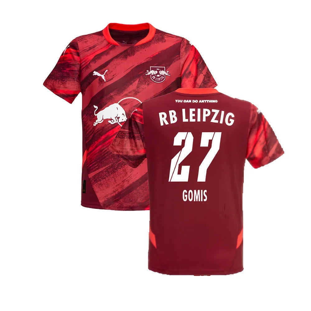 2024-2025 Red Bull Leipzig Away Shirt (Kids) (Gomis 27)_0