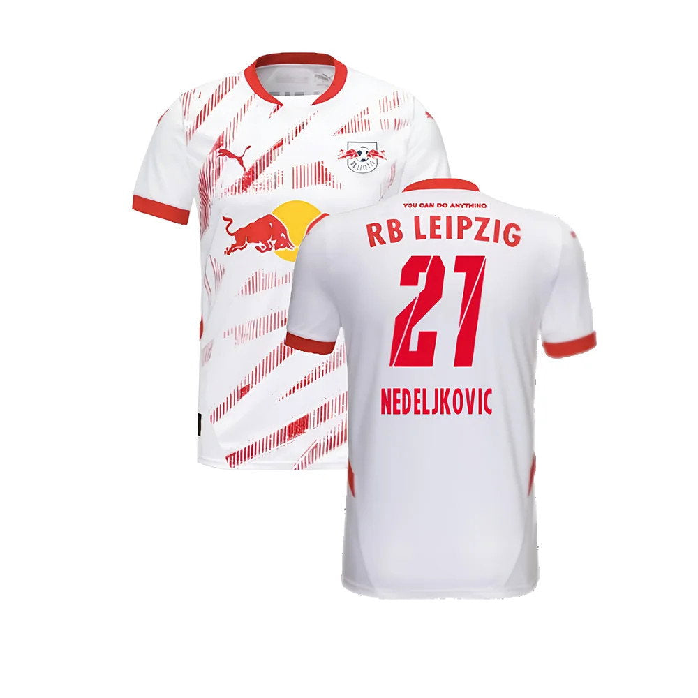 2024-2025 Red Bull Leipzig Home Shirt (Nedeljkovic 21)_0