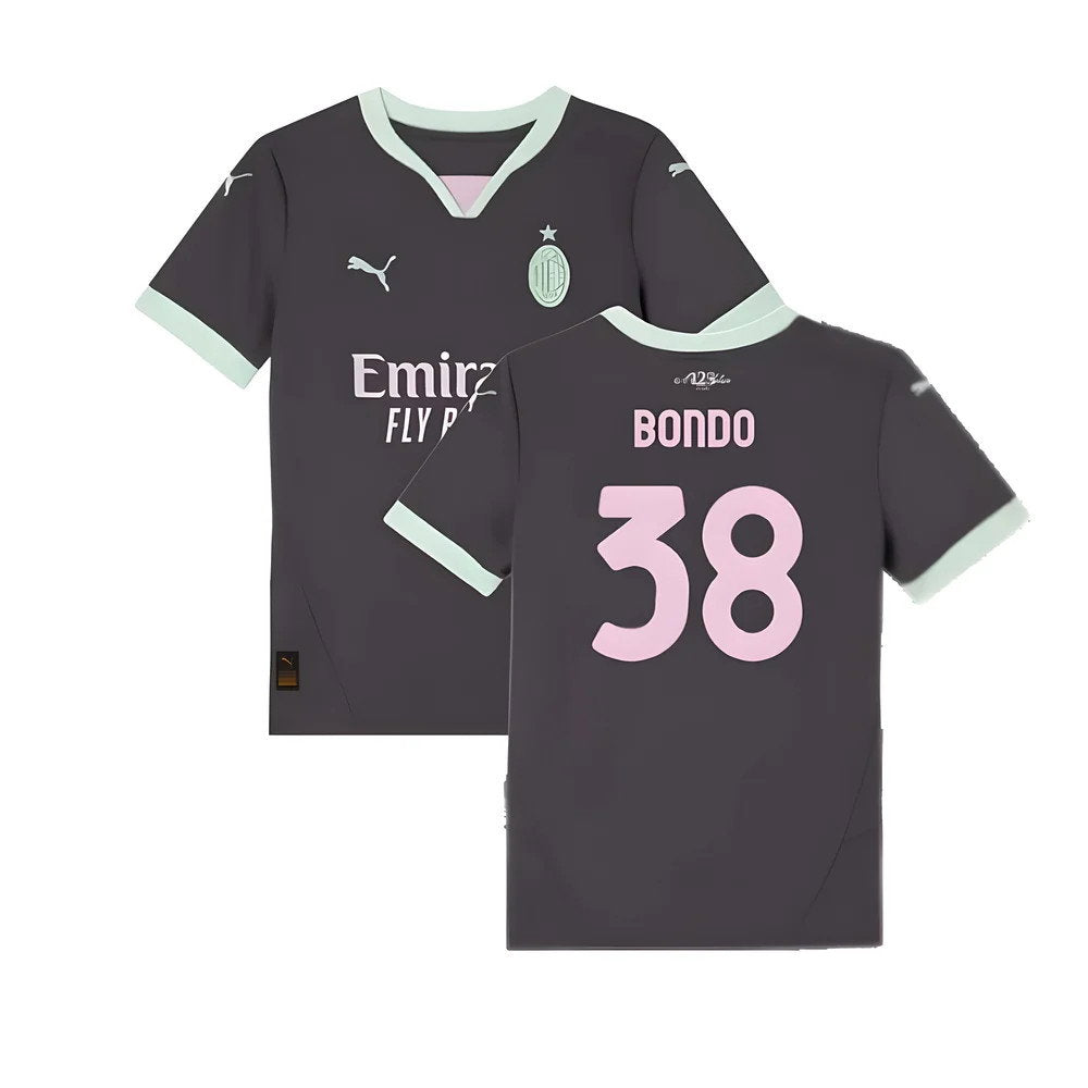 2024-2025 AC Milan Third Shirt (Kids) (Bondo 38)_0